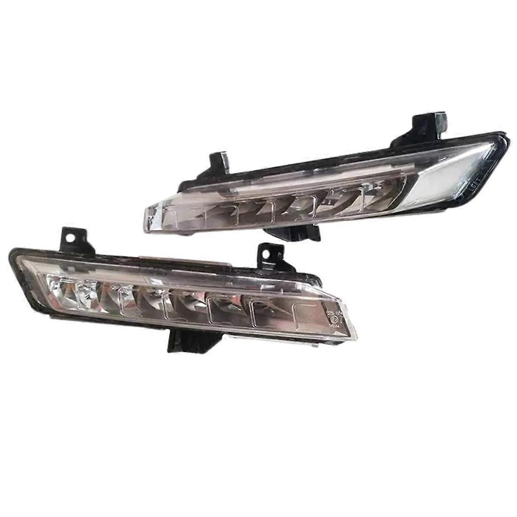 Car Daytime Running Lights Set (Left & Right) for Renault Clio IV 2017-2020 Replacement for 266051034R 266007864R