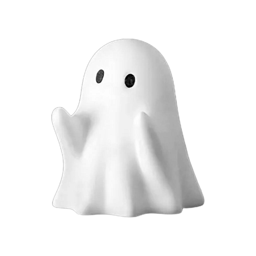 Funny Ghost Pen Holder Spooky Ghost Figurine Design Pencil Holder for Desk Organizer Accessory Gifts for Families Friends