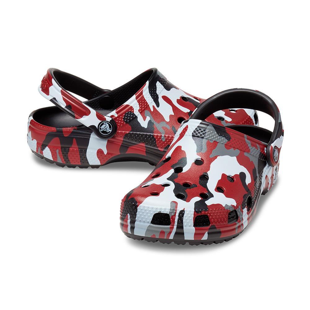 

Сабо Crocs Adult Classic Printed Camo Bkr 22sucl206454 BLACKRED Z063/M4W6 230