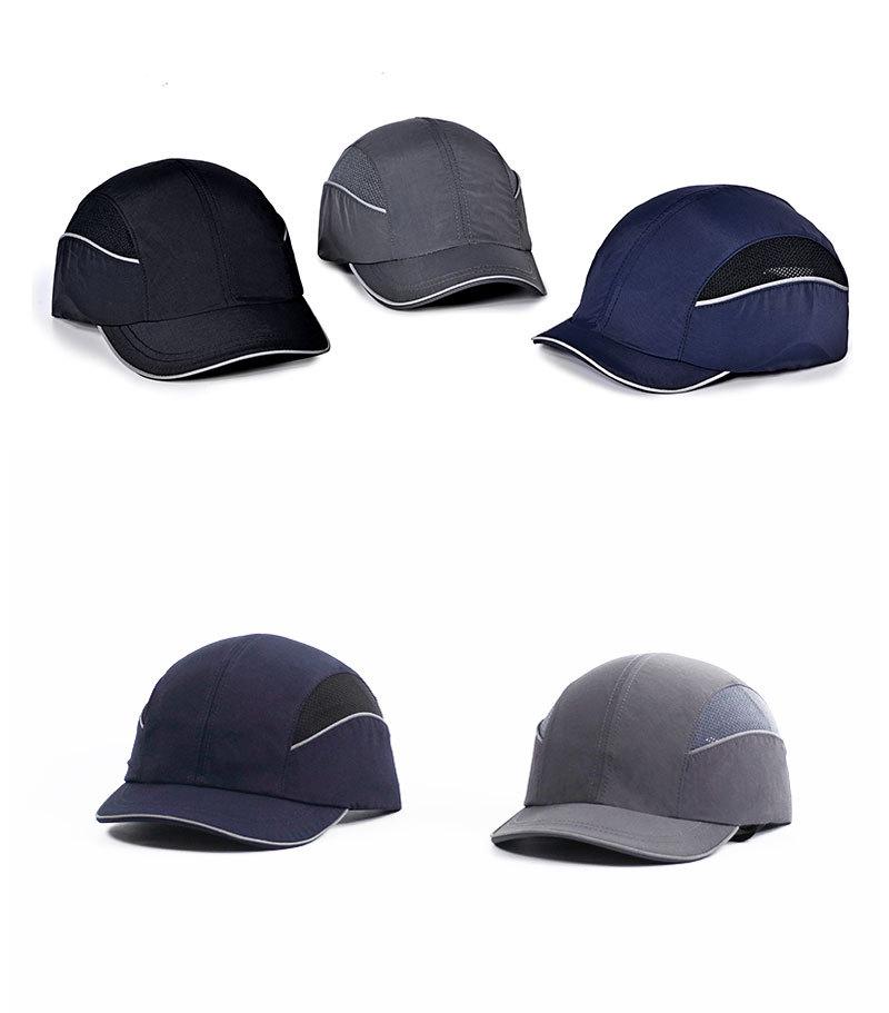 Căciulă de siguranță ușoară, respirabilă, din bumbac, cu căptușeală ABS - Rezistentă la impact și cădere