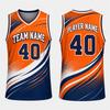 Trendy Basketbalshirt Zomer Gratis Custom Naam Teamnaam Nummer 3D Geprint Sportvest Los Ademend Teamuniformen
