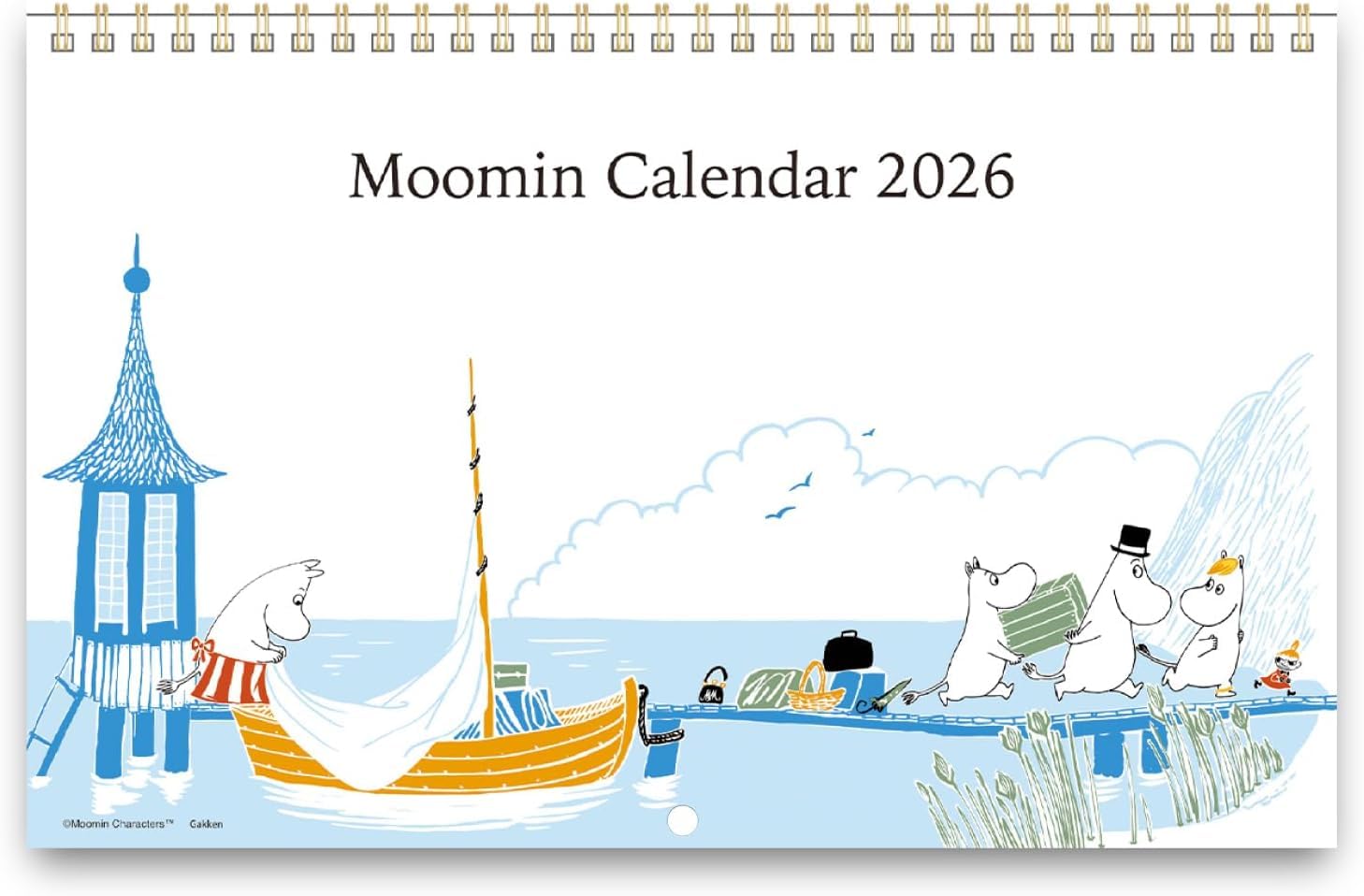 2026 Calendar Wall Hanging Ring AM15037 January Start 2026