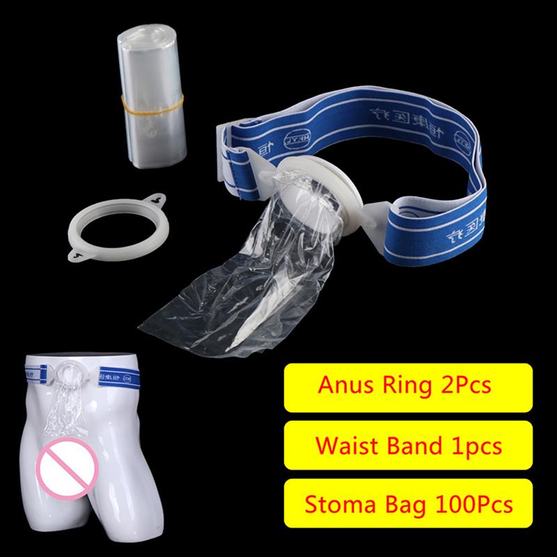 Drainable Colostomy Bags with Belt Urostomy Bag Ileostomy Pouch Care Ostomy Belt for Stoma Care Drainable Ostomy Pouches