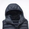 Vest Men's Winter Hooded Cotton Clothing Men's Undershirt Shoulders Down Cotton Horse Jacket Warm Cotton Coat Jacket Comfortable Personalized Clothes
