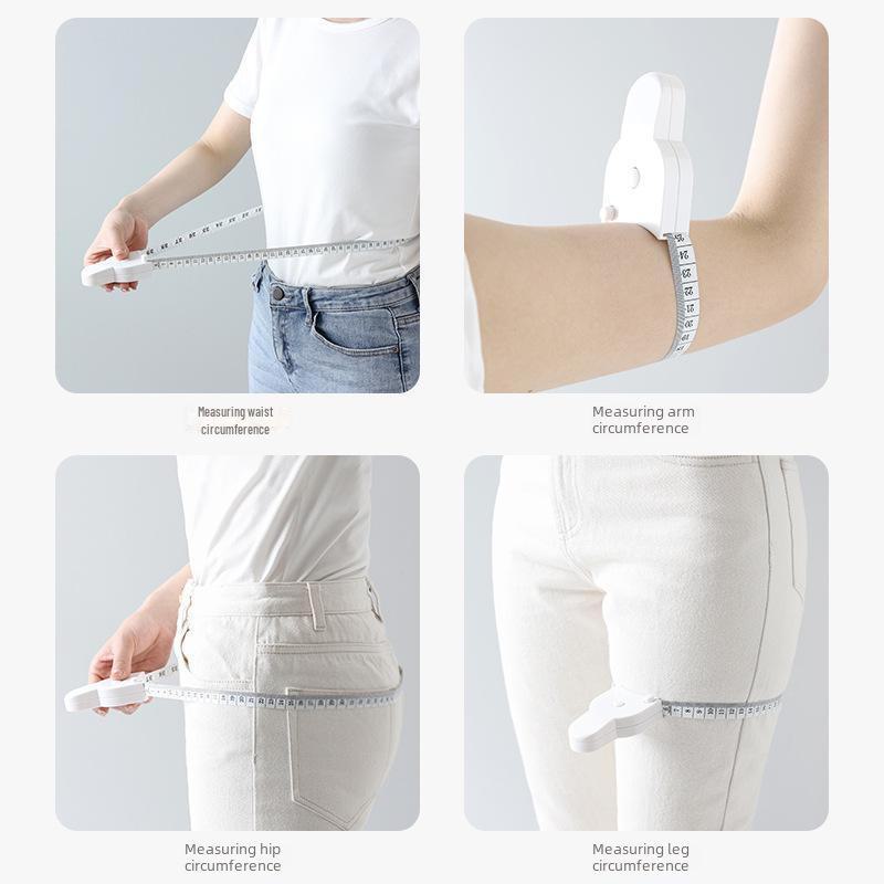 Portable Automatic Soft Measuring Tape for Body Measurements - Waist, Leg & More