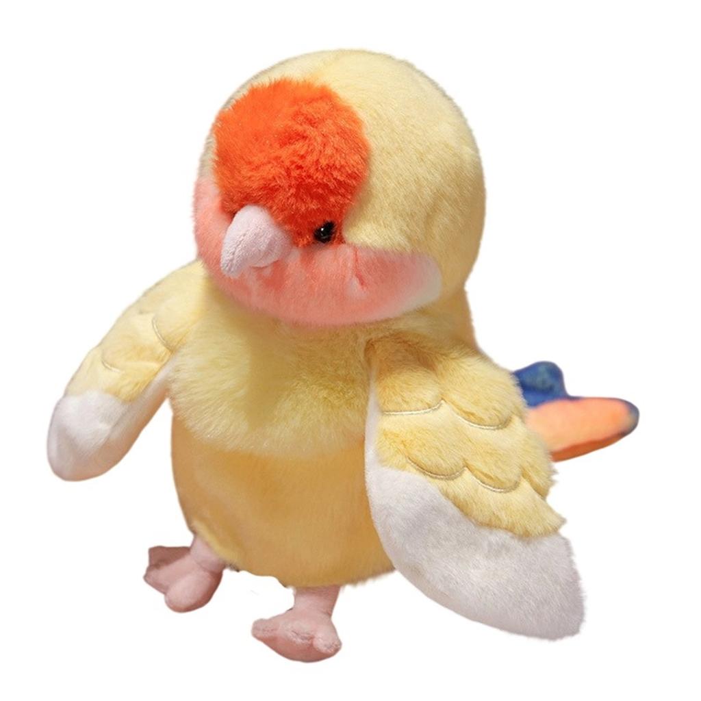 Cute Parrot Hand Puppet Plush Toy Suitable For Children As A Gift