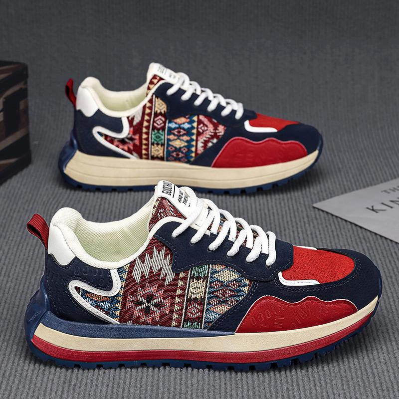 

Daddy shoes platform casual sneakers running men s shoes 44 бежевый