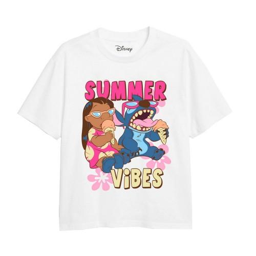 

Lilo & Stitch Girls Summer Vibes T-Shirt