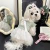 Summer New Style Dog Clothes - Sweetly Cut-out Princess Dress for Small and Medium-sized Dogs