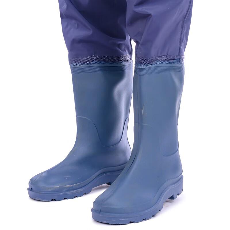 Thickened Suspender Flood Control Wading Pants