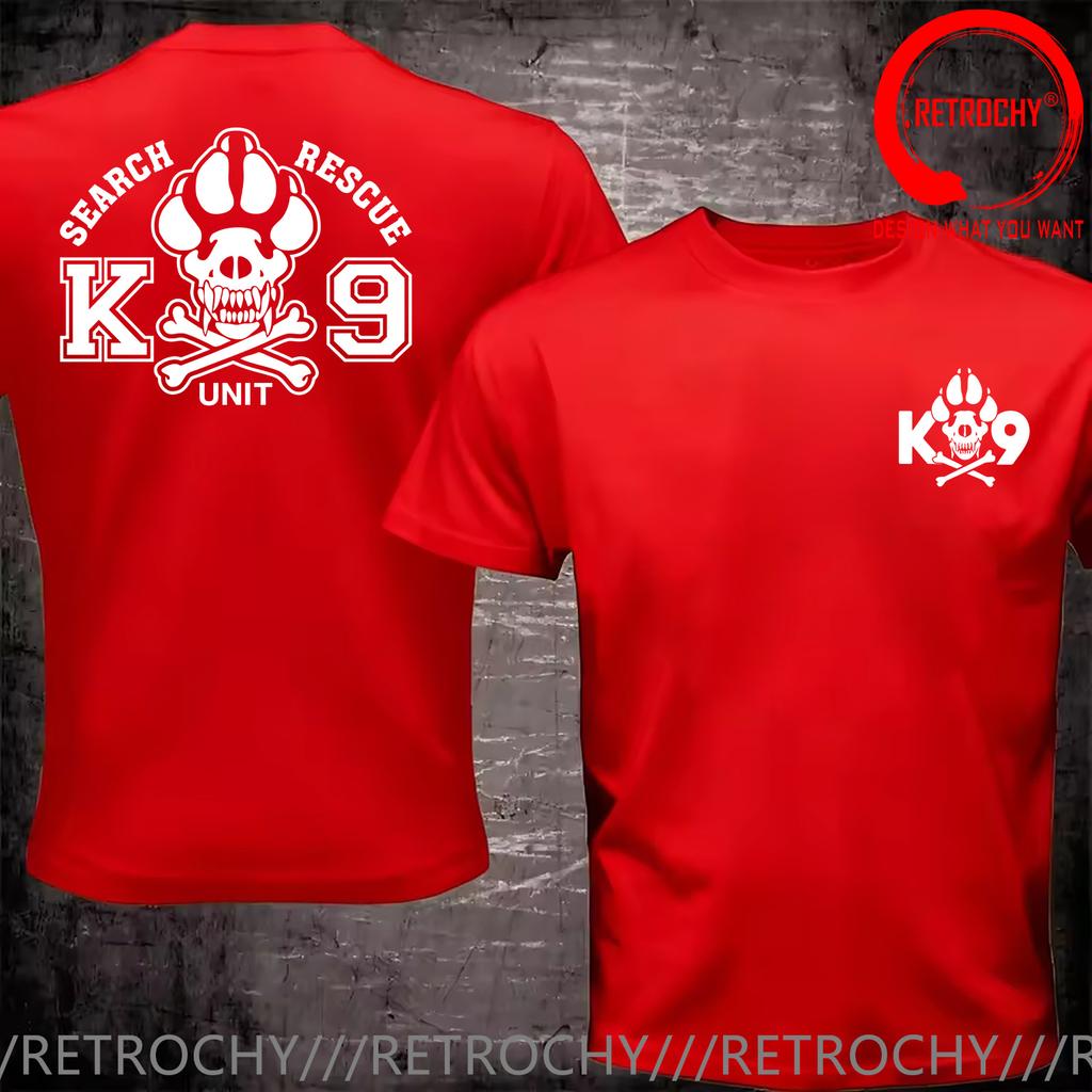 K9 Search Rescue K9 Unit T Shirt Unisex Unisex Fashion Trendy Casual Clothing Stylish Tops Tee Shirt Leisure Tshirt Unisexs TShirt