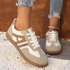 Women Shoes Fashion Casual Flats Vulcanize Shoes Ladies Outdoor Walking Sneakers Women Comfortable Classical Shoes Black Gray