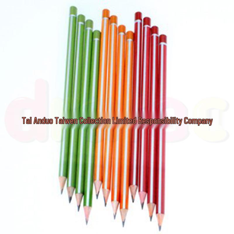 Graphite Pencils HB Set - Metal Rod, Free Shipping, Ideal for Kindergarten, First & Second Grade Writing