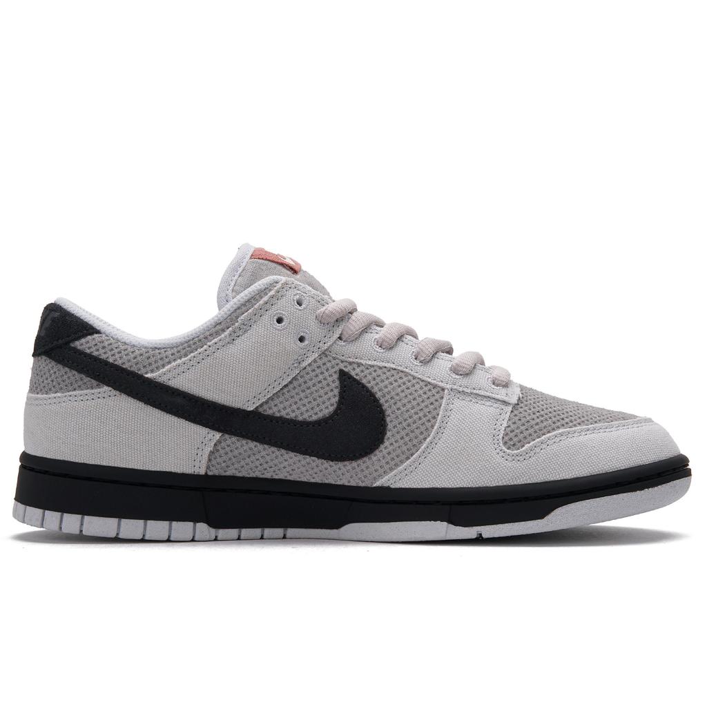 Nike Dunk Abrasion Resistant Abrasion Resistant Low Top Skateboard Shoes Unisex Black Gray HJ4329-001(Team734-)