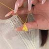 Guofeng Samt Jinshan Punkt Diamant Halskette Berggipfel Anhänger Damen Premium Gefühl Schlüsselbein Kette