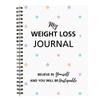 Spiral-Bound Weight Loss Journal & Fitness Planner Daily & Weekly Meal Tracker Step-By-Step Diet Plan Motivational Goal Tracker