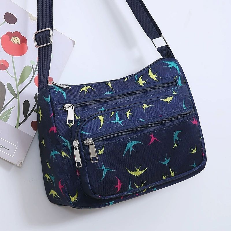 Korean Version Oxford Canvas Bag Casual and Versatile Sports Travel Shoulder Bag Crossbody Bag Women's Small Bag