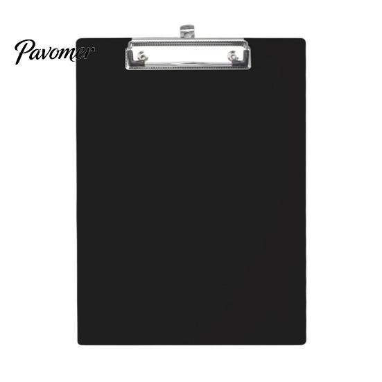 Strong Clamping Clipboard A4 Letter Size Plastic Clipboard, Hard Board with Low Profile School Clip, Lightweight Solid Color for Office Classroom