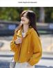2025 Slimming Hooded Commuter Jacket: Spring/Autumn Loose Fit for Plus Sizes
