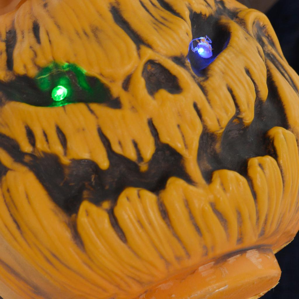 Bruxa de 1,88m com Vassoura Halloween Animatrônica, com Olhos Brilhantes