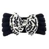New children's headband headband, printed bow knitted wool headband, baby headgear hair accessories Baby