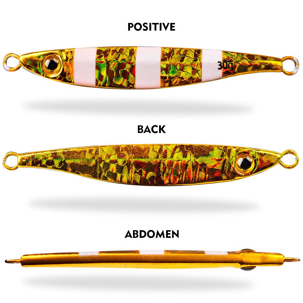 Lure Plate Lead Fish 7g 10g 15g 20g 30g Freshwater Sea Fishing Qiaozui Mandarin Fish Lure Sequins