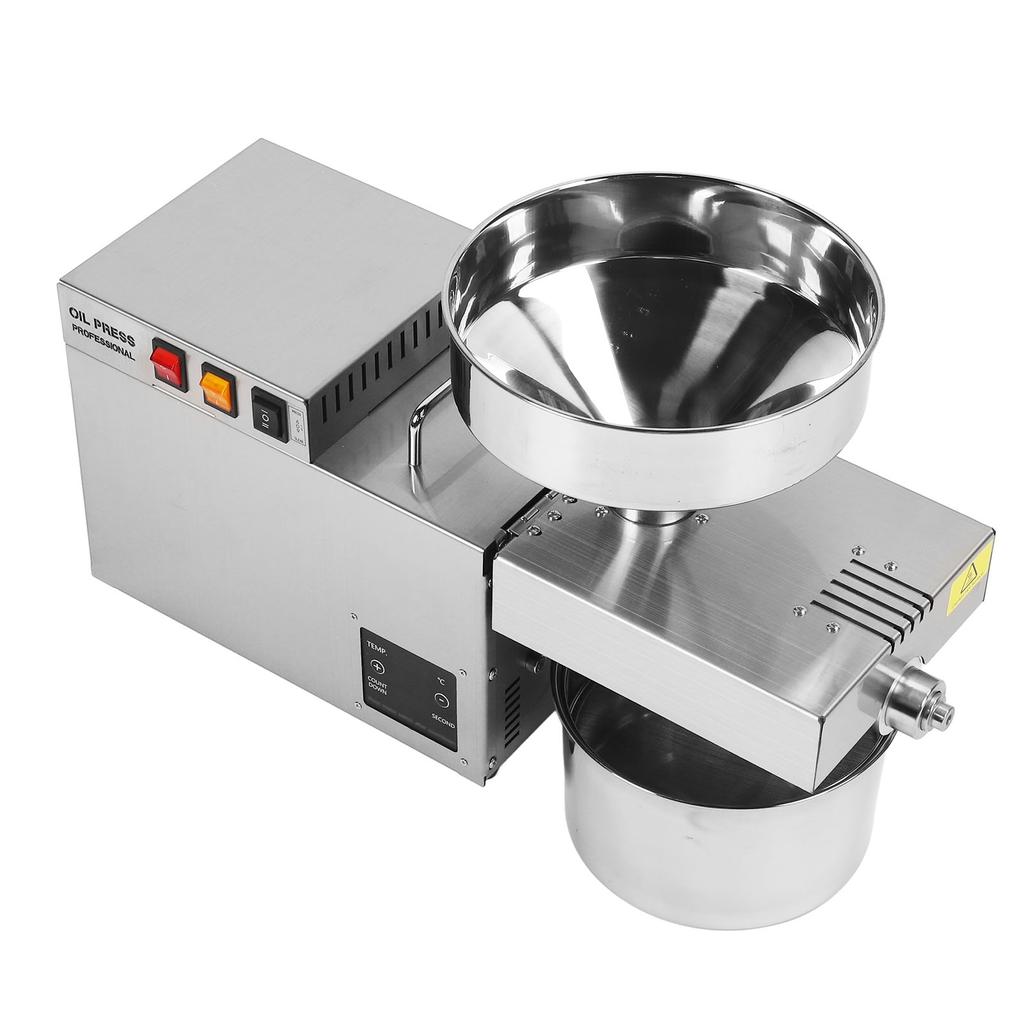 Automatic Oil Press Machine Intelligent Temperature Control Stainless Steel Electric Extractor Oil