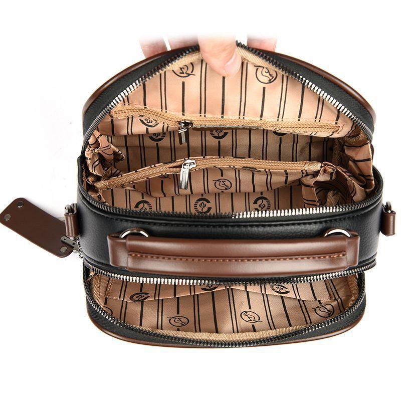 Women's New Fashion Mini Square Bag Premium Large Capacity Versatile Top Handle Shoulder Purse