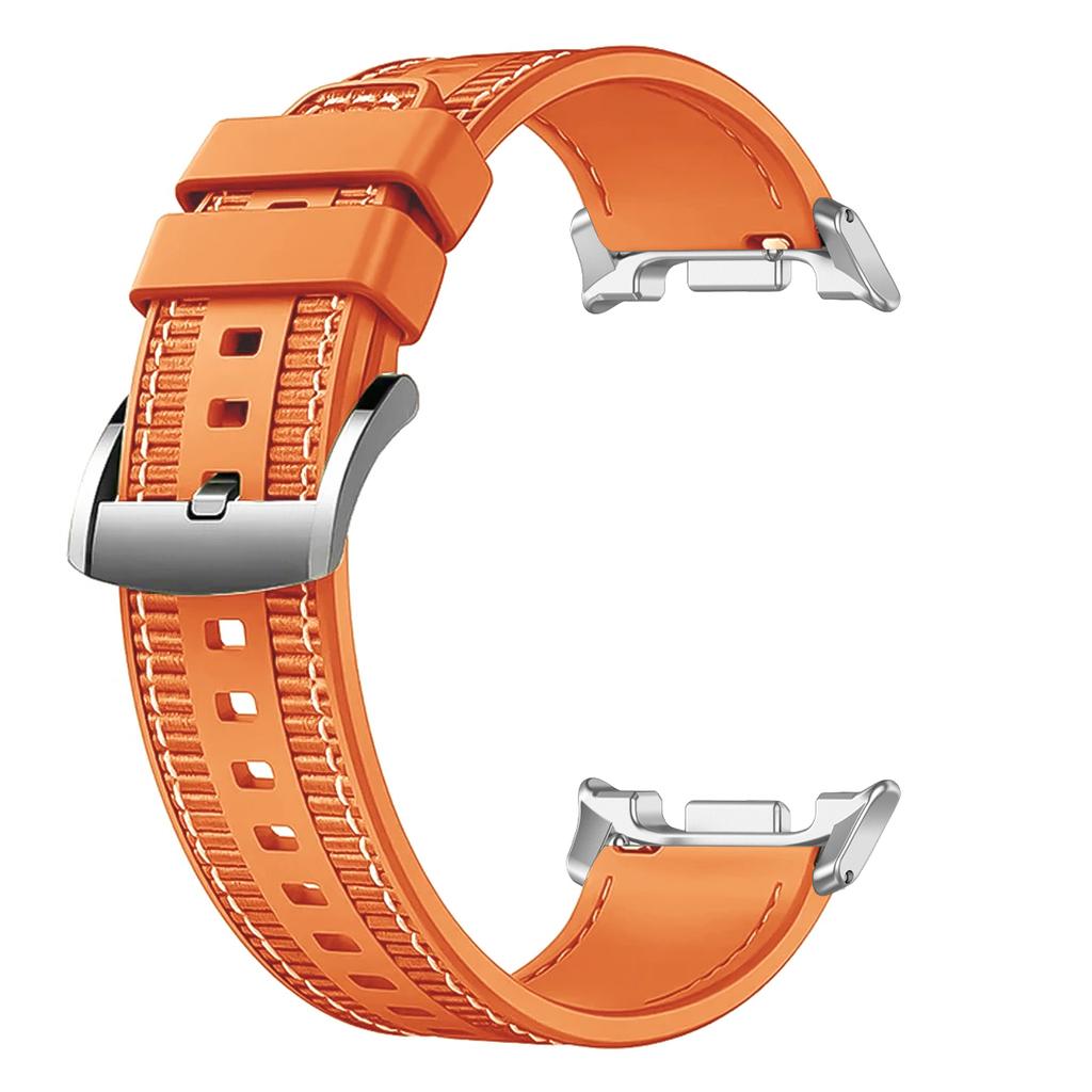 NEW Nylon Silicone Strap for Samsung Galaxy Watch 8Classic 46mm 8 40mm 44mm Correa Sports Band for Galaxy Watch Ultra 2025 47mm