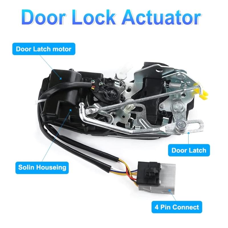 Professional Front Drive Side Door Lock Actuator Motor 904004010 Easy Installation Compact-size Suitable for