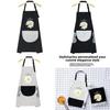Trendy Daisy Design Polyester Apron For Cooking And Baking For Women And Teens
