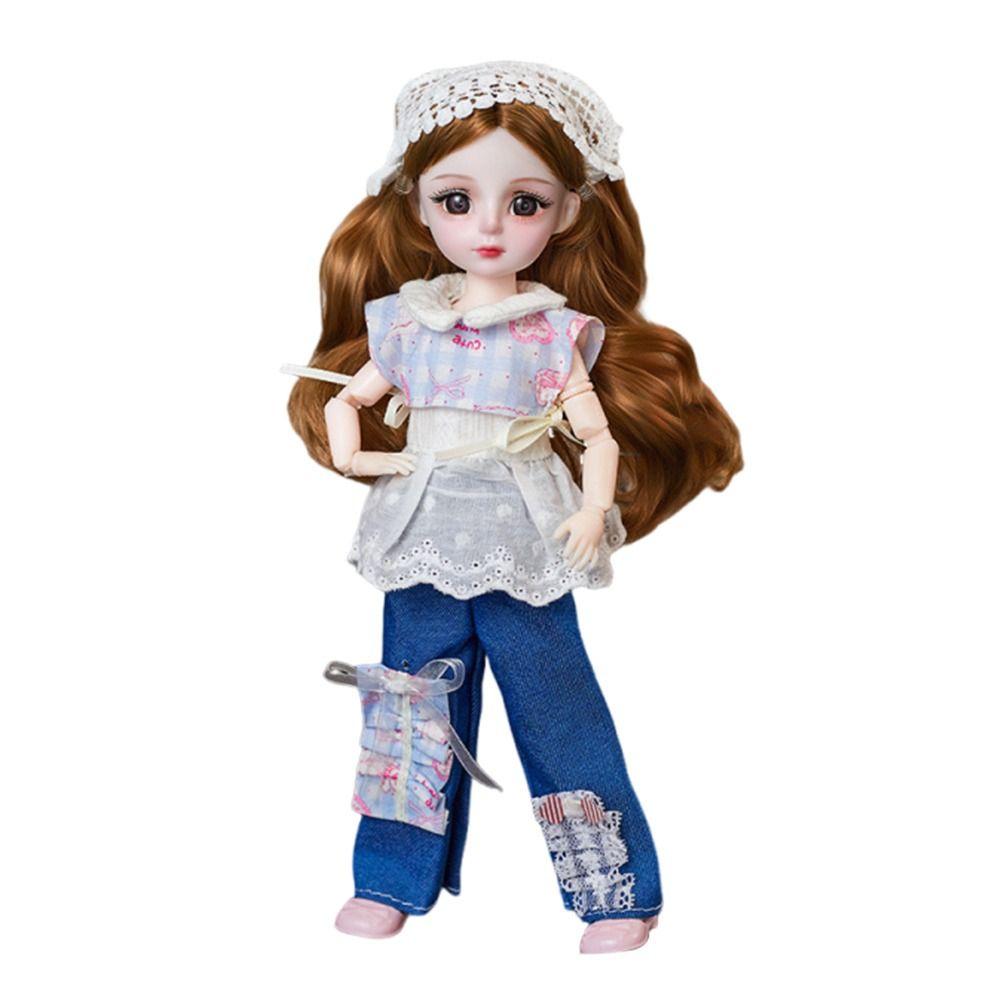 1/6 Scale Doll Lolita Skirt 30cm Size Sweater Coat Pretty Sweater Doll Outfit Set  Girls Toys