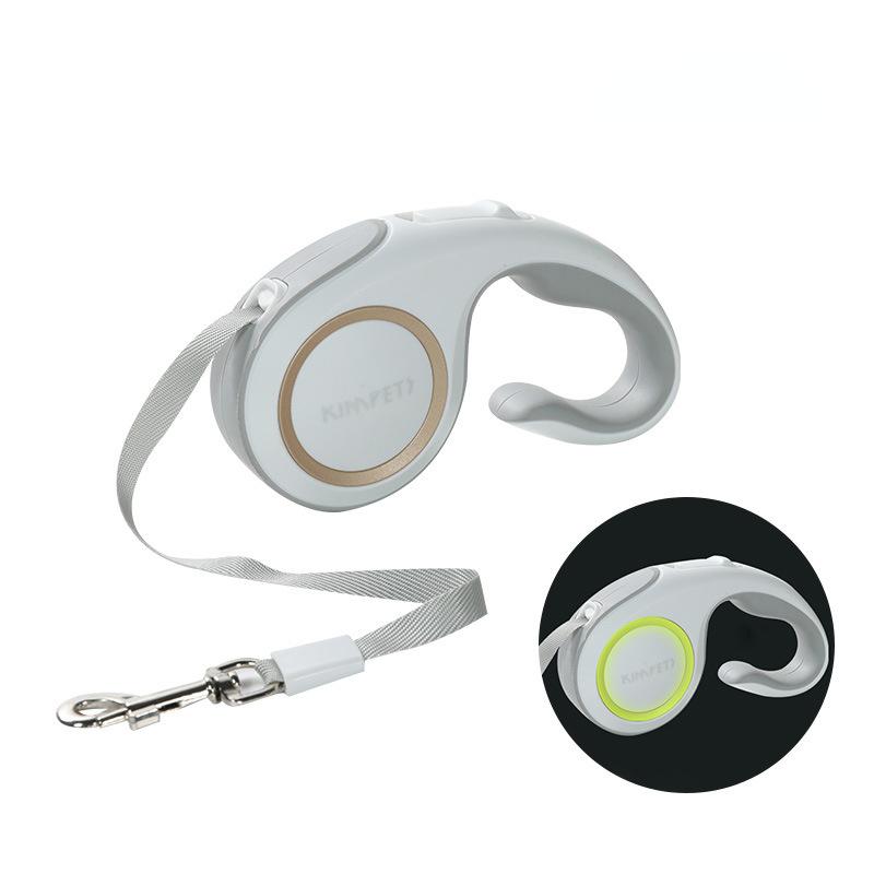 Hot Selling Simple Pet Dog Supplies Automatic Retractable Leash Cat Retractor 3m Retractable Outdoor Dog Leash (White,3m) белый