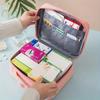 Portable First Aid Kit Bag,  Dividers - Oxford Cloth Zippered Storage for Home Emergency, Travel & Outdoor (Empty Bag Only)