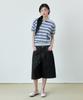GLW [Unisex] Non-Faded Bermuda Denim Pants Black