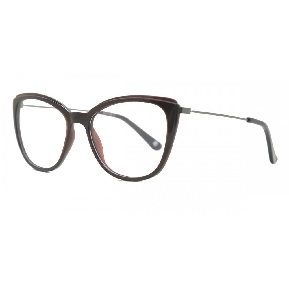 Full Rim Cat Eye Dark Brown Smartbuy Collection Bretton Ac8h Fashion Women Eyeglasses