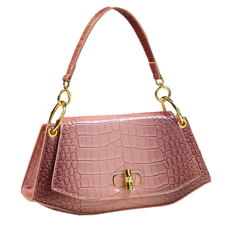 Women's Handbags 2024 New Stone Print Original Design Light Luxury Underarm Bag Women's Leather Shoulder Crossbody Bags