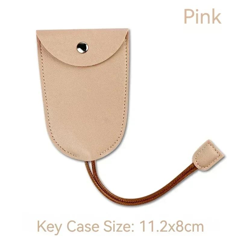 Key Bag Cute Pull-out Car Key Box Pocket Key Bag Creative Large Capacity Keychain Key With PU Leather Key Bag