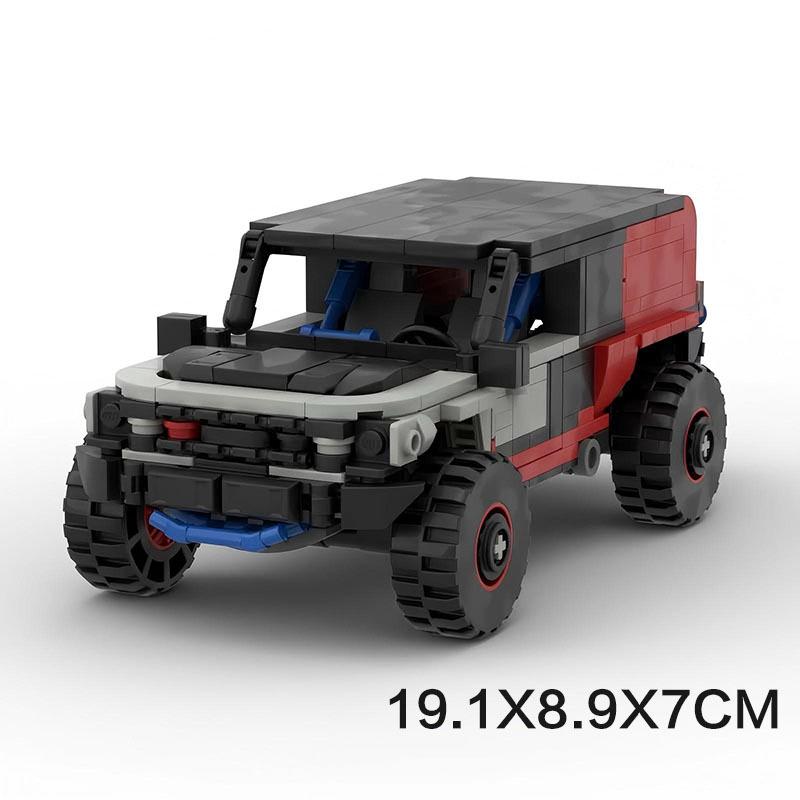 

Креативные конструкторы: Ford Bronco R Совместим с кубиками LEGO 434 pieces