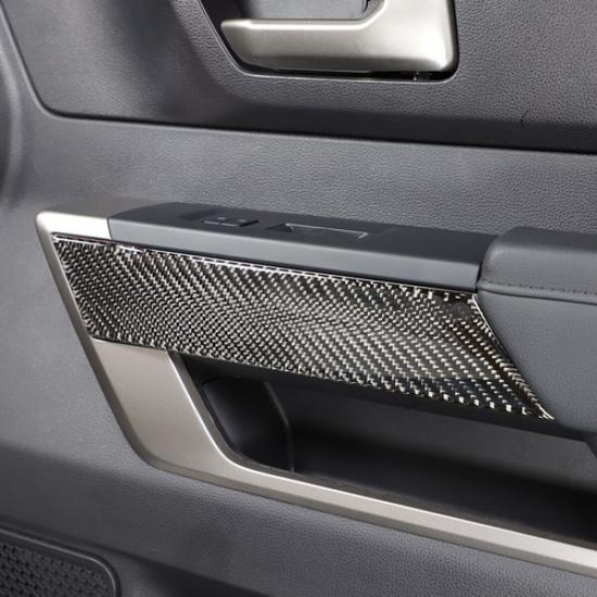 Carbon Fiber Car Door Panel Cover Trim Sticker For Toyota Tundra +