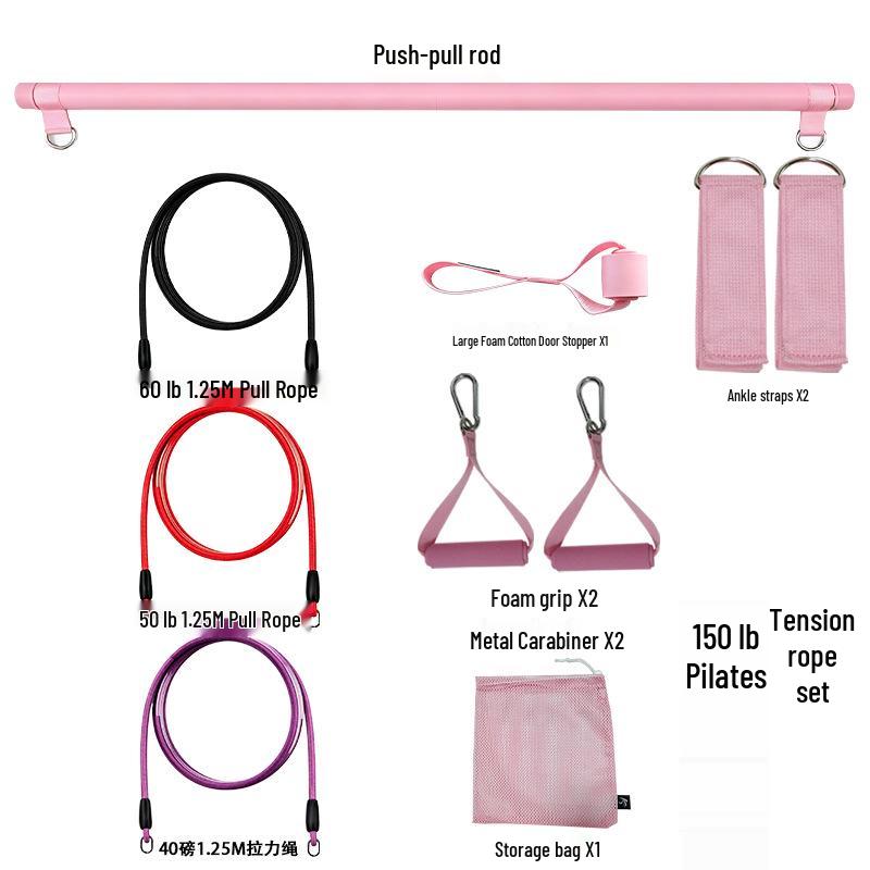Adjustable No-Drill Resistance Door Trainer for Home Back and Posture Improvement