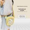 Japanese Transparent Ita Bag: Versatile Small Capacity Crossbody Shoulder Bag for Women