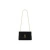 Saint Laurent Ysl Kate Reversible Shoulder Bag Women Shoulder Bag Black 553804-0UD7W-1000