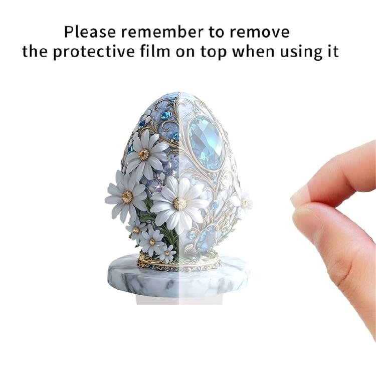 Bunnies Figurines Easters Decoration Table Centerpieces Acrylic Easters Eggs Rabbit Statue Rabbit Sculpture Home Decors