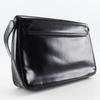 Prada One Belt Shoulder Bag Black Patent Leather Women Used