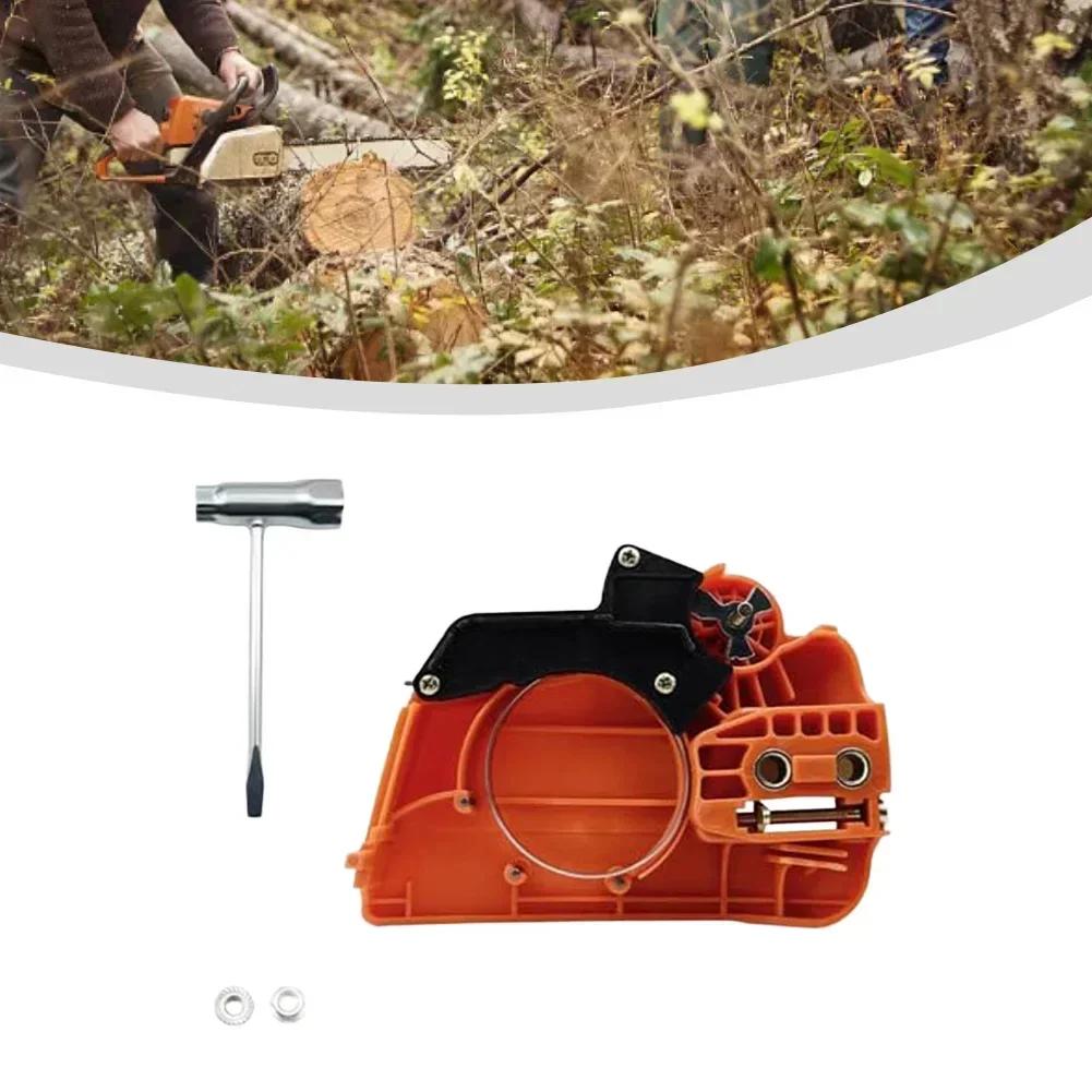 Kunststoff-Kupplungsdeckel Bremsbaugruppe für 235 236 240 Kettensägen Bausatz inklusive Muttern und Schraubenschlüssel OEM 525628901 545071103