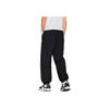 Anta Casual Simple Solid Color Tapered Loose Knit Sports Pants Men Bottoms Basic-Black 952528303-2