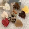 New Year French Love Grip Vintage Acetic Acid Hairpin Female Style Versatile Side Clip Hairpiece