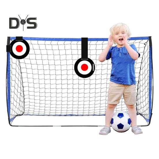 2/4 Pcs Agility Targets Flat Cones Soccer Target Shoot Goal Target Discs for Lacrosse Soccer Baseball Hockey Sports Training