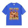 Bulking Season Kevin Levrone Funny Gym Meme T-Shirts Men fashion print Short Sleeve T-shirt Unisex summer Cotton Tees Streetwear